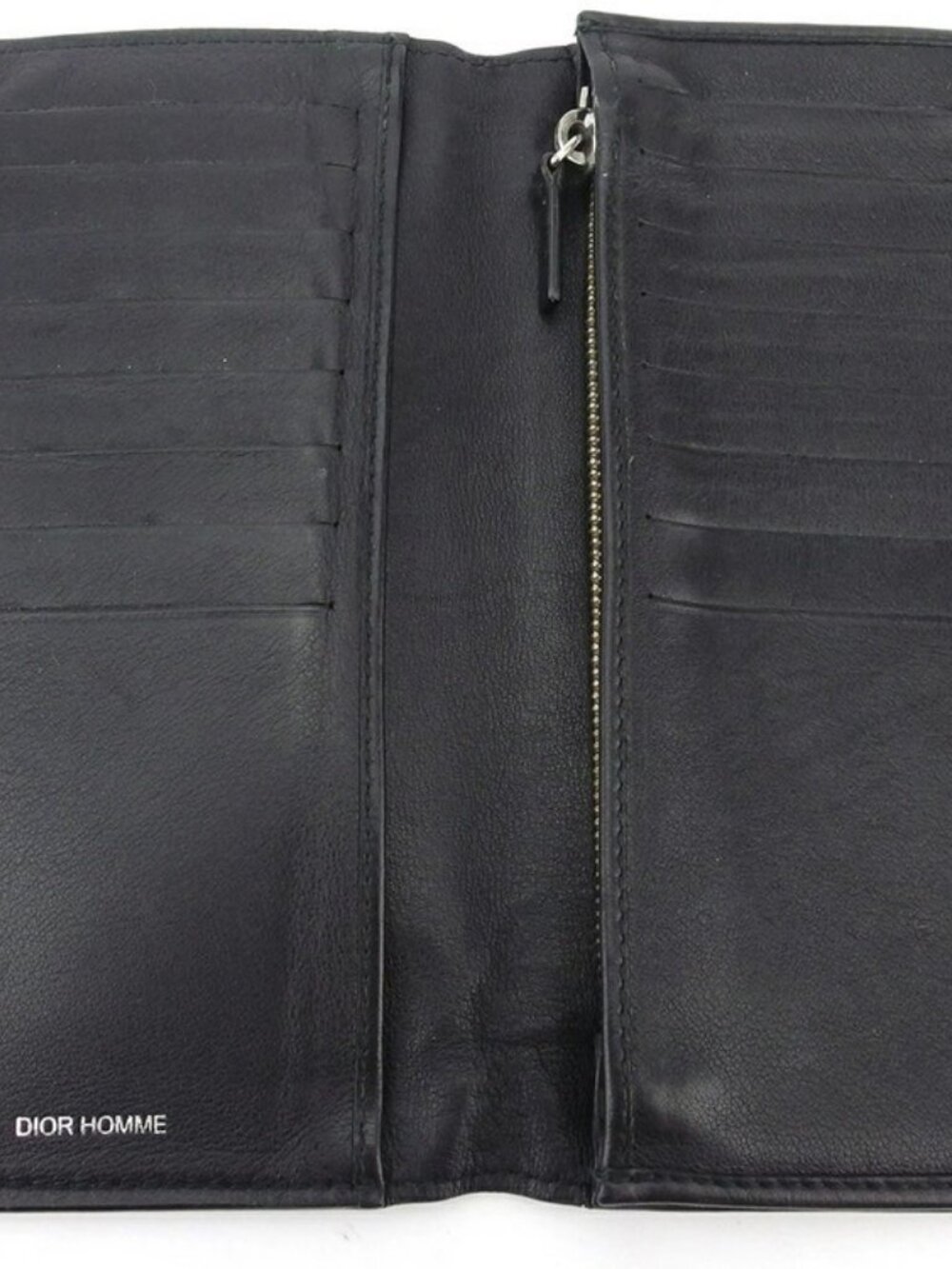 DIOR HOMME Purse Black Silver Women Authentic secondhand - Picture 3 of 8